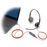 Гарнитура для компьютера USB-A PLANTRONICS BLACKWIRE C3220-A 209745-201